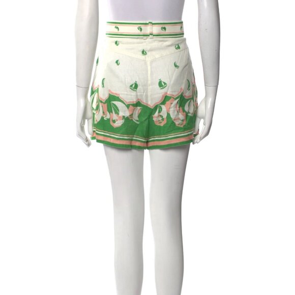 Zimmermann Linen Mini Shorts – Size 2 - Picture 3 of 3